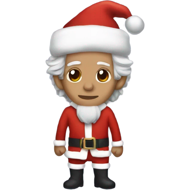 keith richards in santa costume emoji