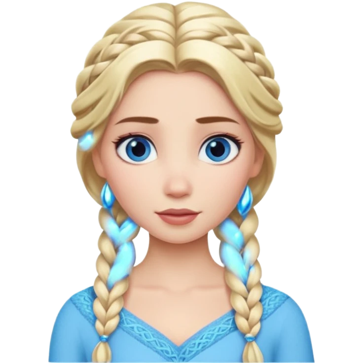 elsa Princess emoji