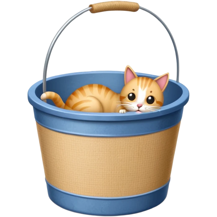 Cat Scratcher bucket  emoji