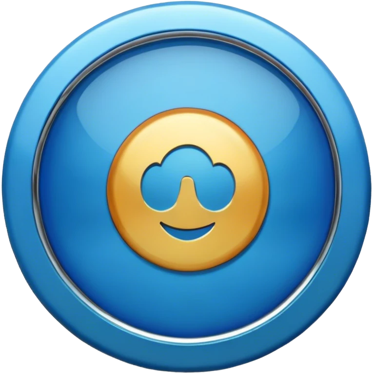 Blue verification badge emoji