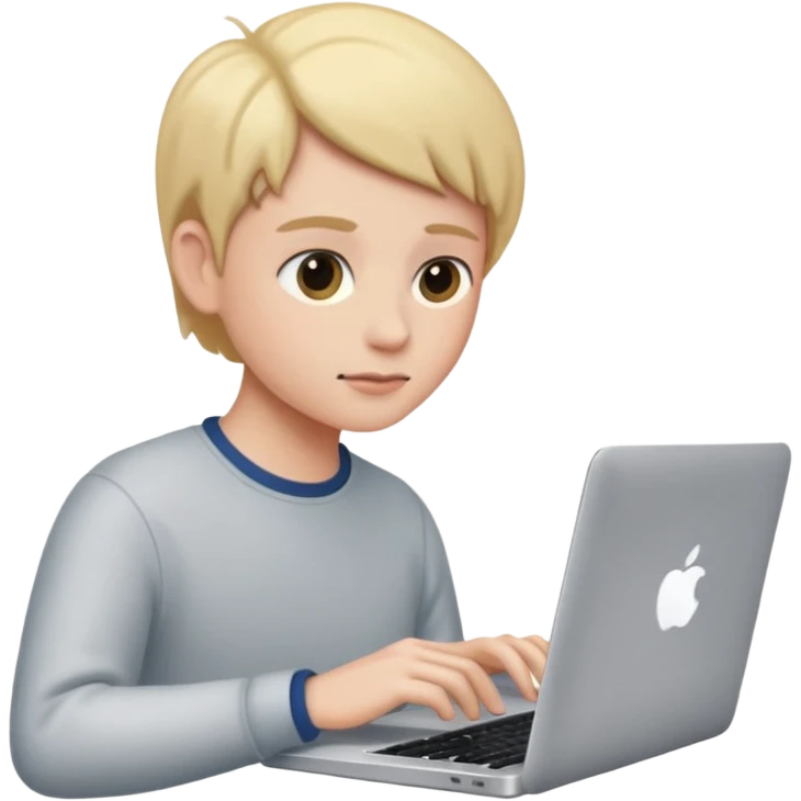 checkout on a macbook emoji