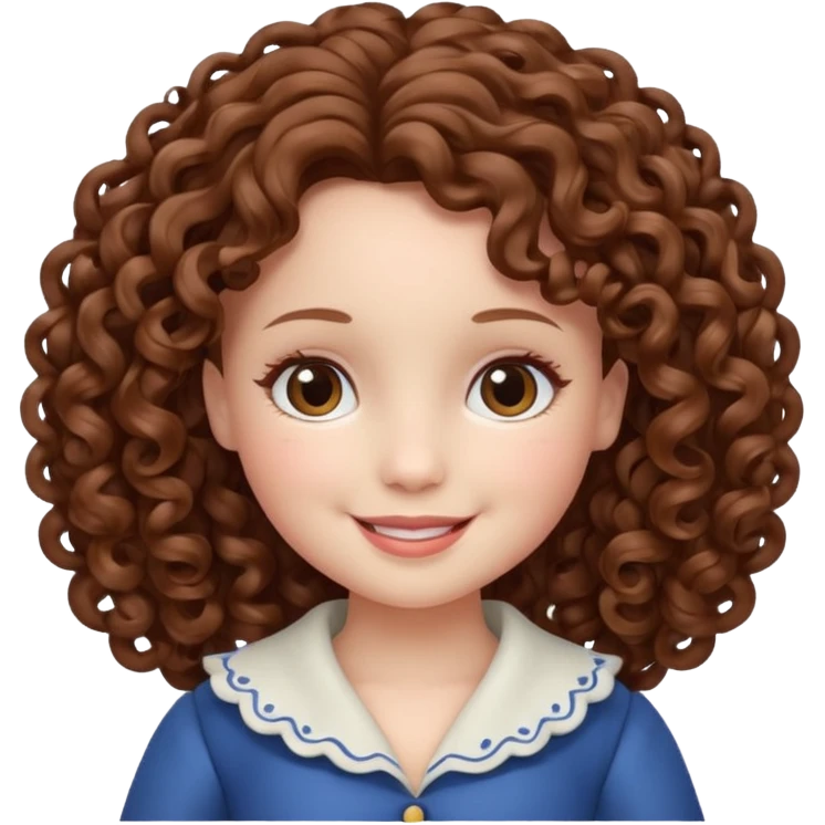 Muñeca Rizado emoji