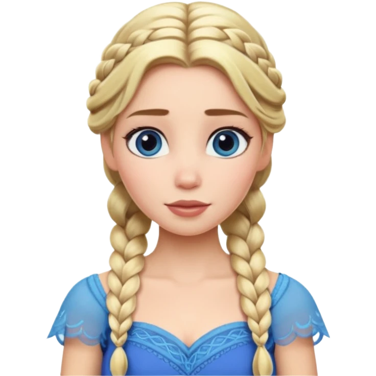 Disney Frozen elza emoji