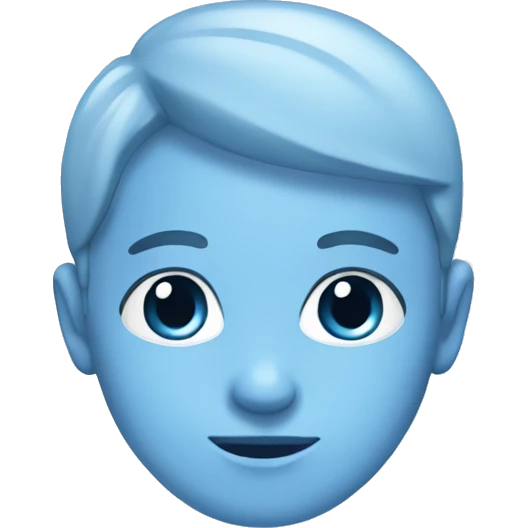 pastel blue emoji