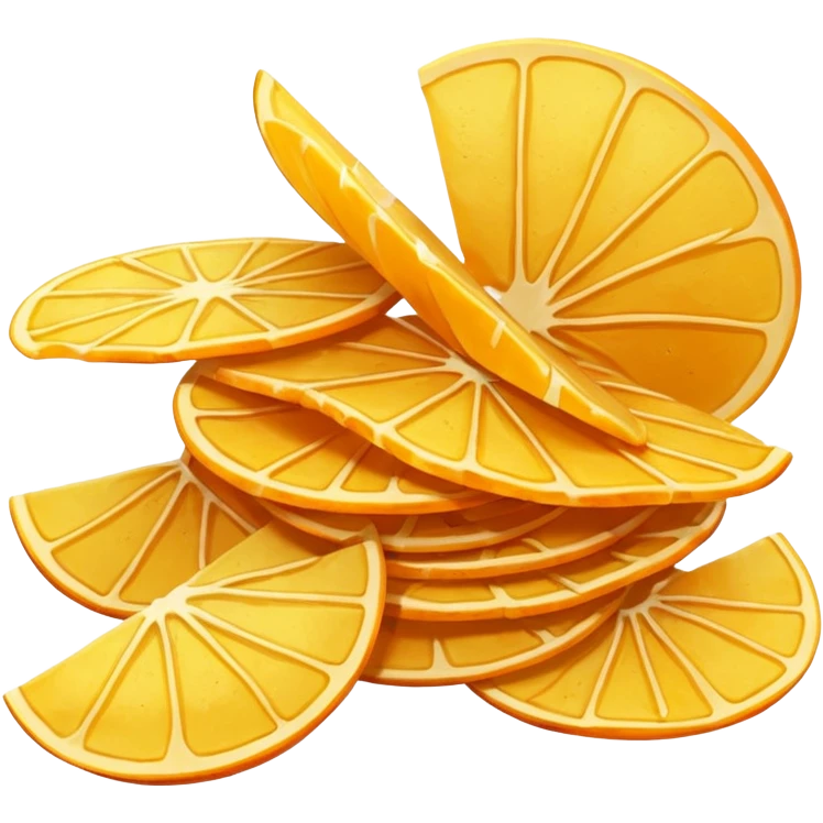 orange potato chips emoji
