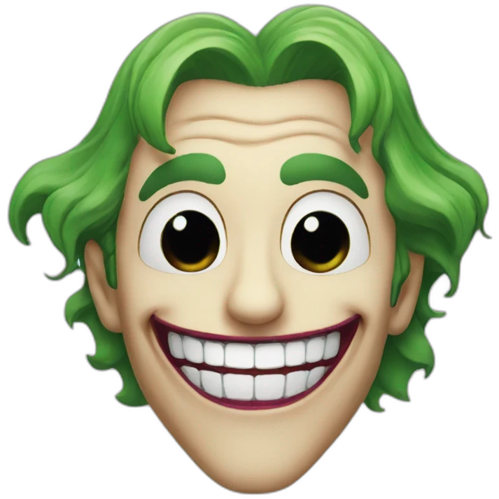 Joker smile emoji