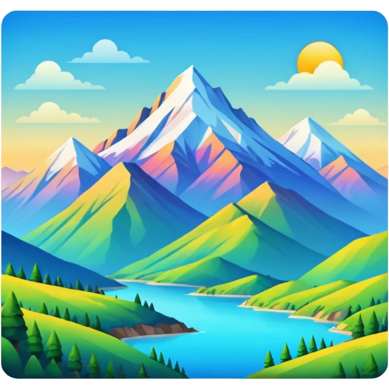 Montaña aesthetic emoji