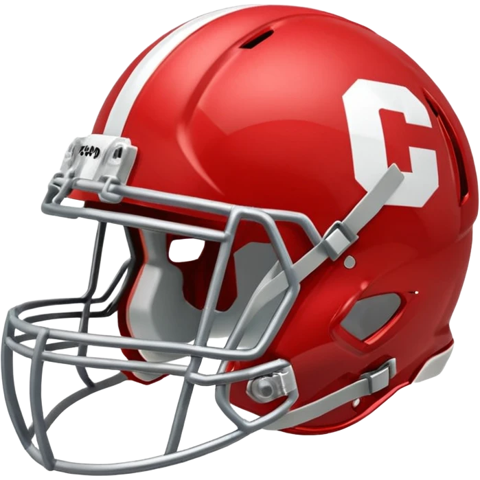college football player helmets red  emoji