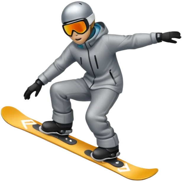 snow jibbing rail emoji