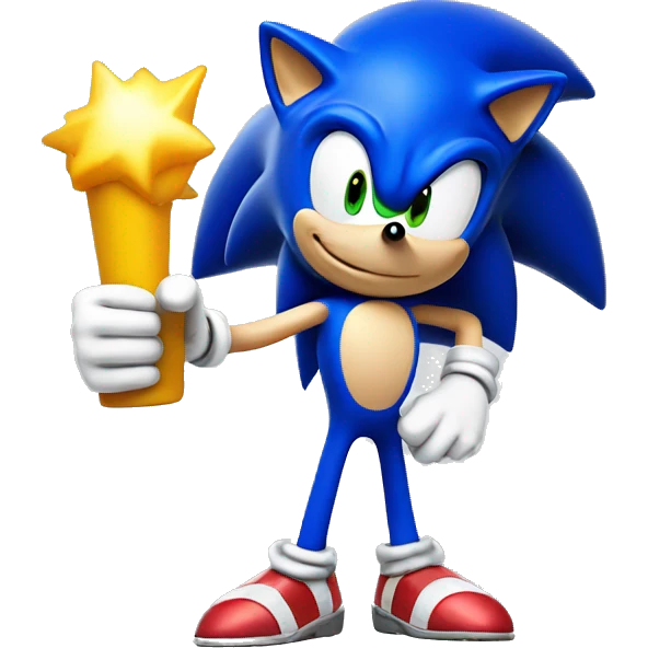 Sonic the Hedgehog thumbs up emoji