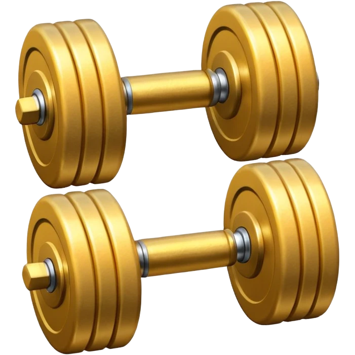 one dumbbell emoji