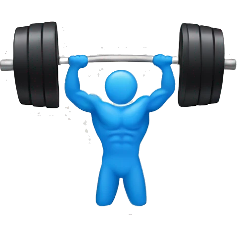 Gym weights  emoji