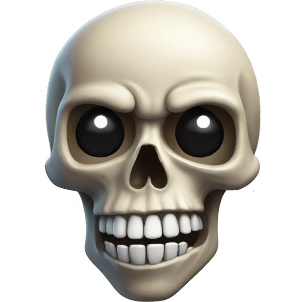 skull surprised emoji