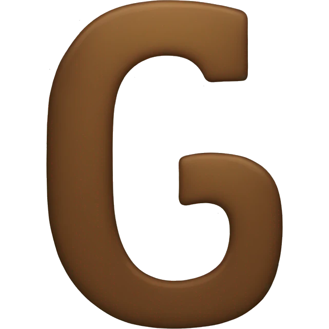 g letter  emoji