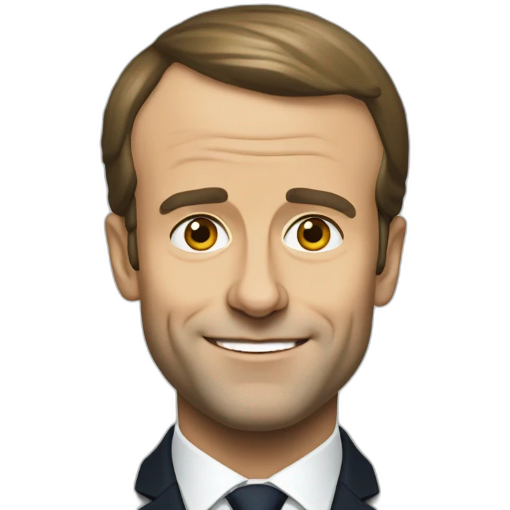 emmanuel macron emoji