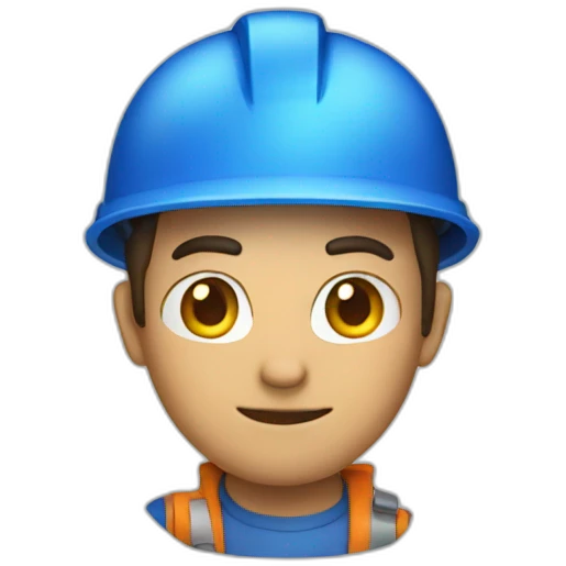 blue-helmet-developer emoji