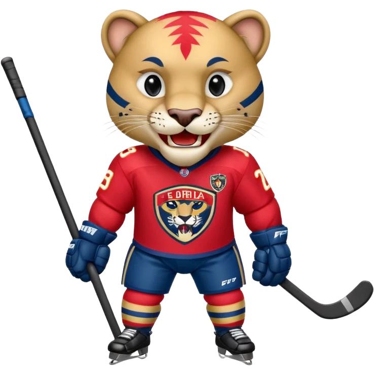 Florida Panthers hockey mascot emoji