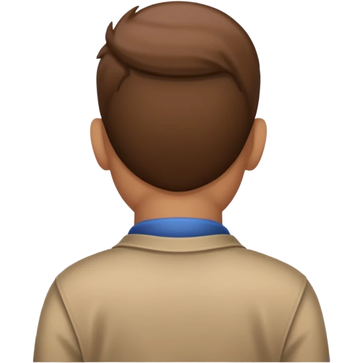 Person looking back emoji