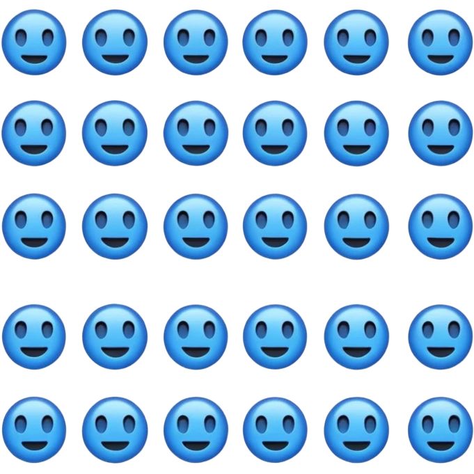 Font emoji centag biru insta emoji