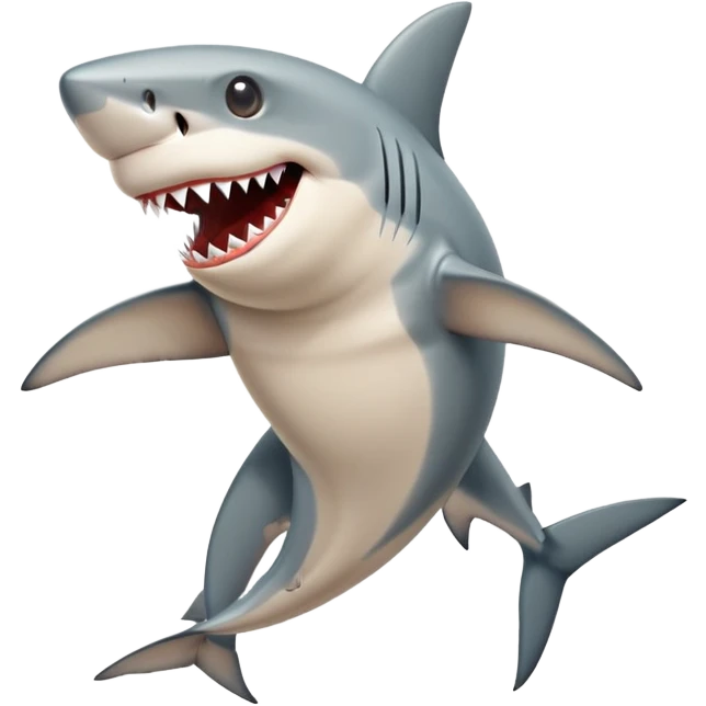 Shark wearing shoes and he has only 2 legs Italian brainrot tralalelo tralala emoji