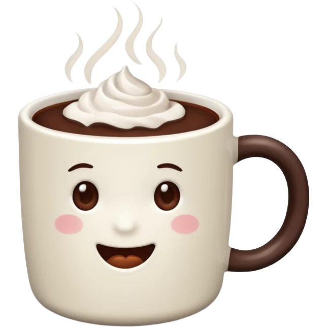 hot chocolate emoji