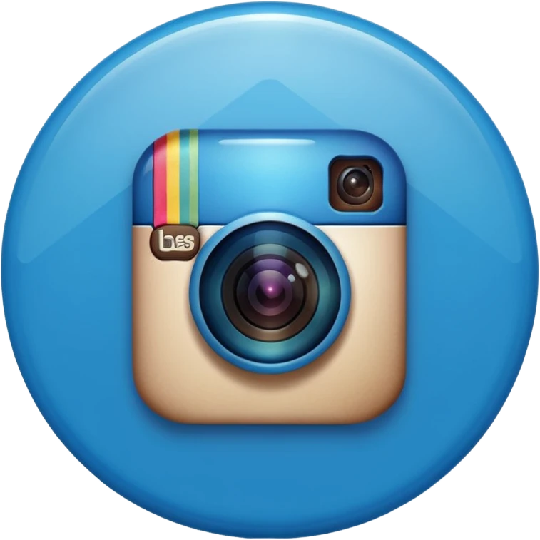 Make a emoji of official Instagram verified Blue tick  emoji