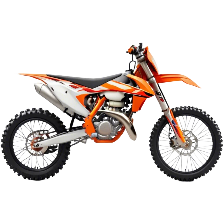 KTM Dirtbike - KTM 250 SX (Model Year: 2021) (Iconic colour: Orange) emoji