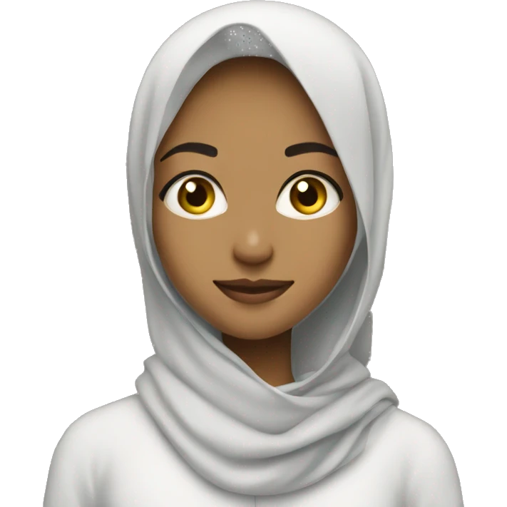 Islam and clean Girl  emoji