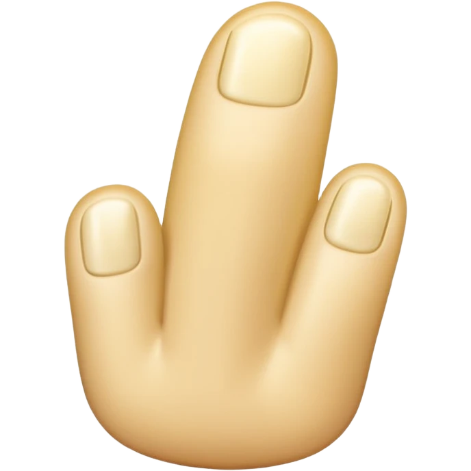 Creamy Finger  emoji