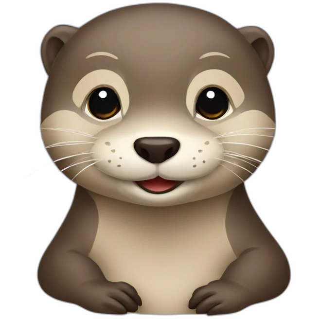 Loutre emoji
