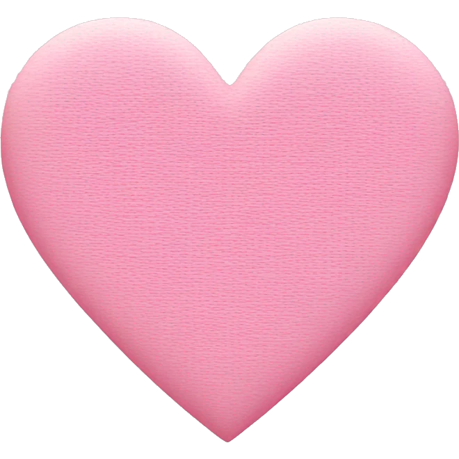 light pink heart  emoji