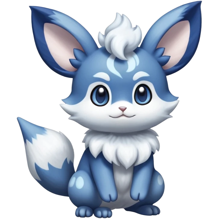 Meowstic-Minccino-Espurr-Fakémon-hybrid-creature (full body)  emoji