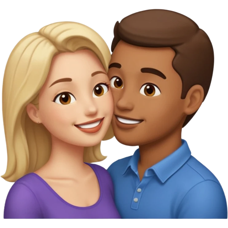 Kissing emoji