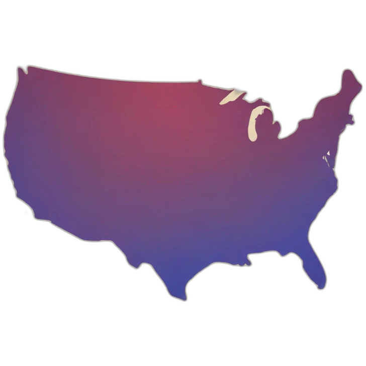USA Map emoji