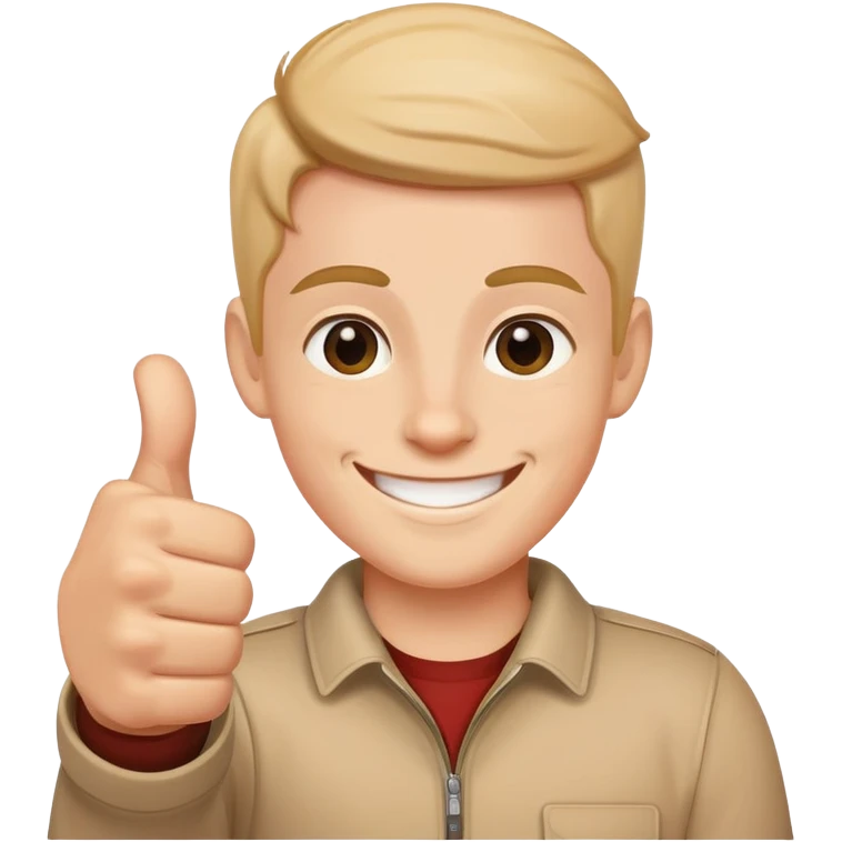 smile thumbs up emoji