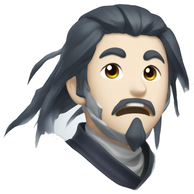 the ghost of Hu Tao Genshin Impact emoji