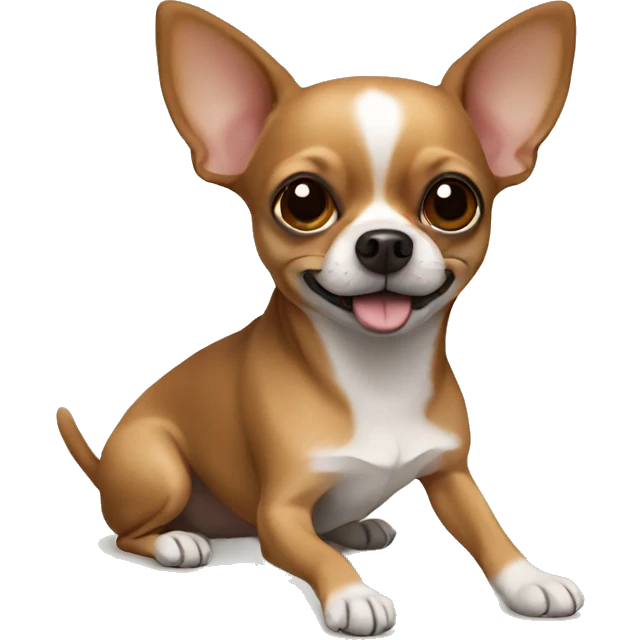 Chihuahua brown emoji