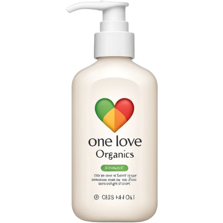 one love organics skincare emoji