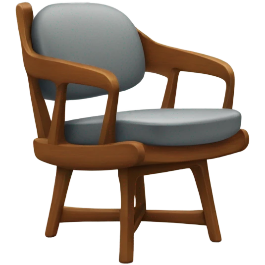 sergio rodrigues chair emoji