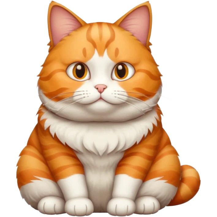 Fat cat emoji