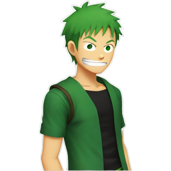 teen Zoro emoji