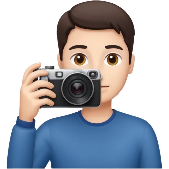 Resim çeken kefi emoji