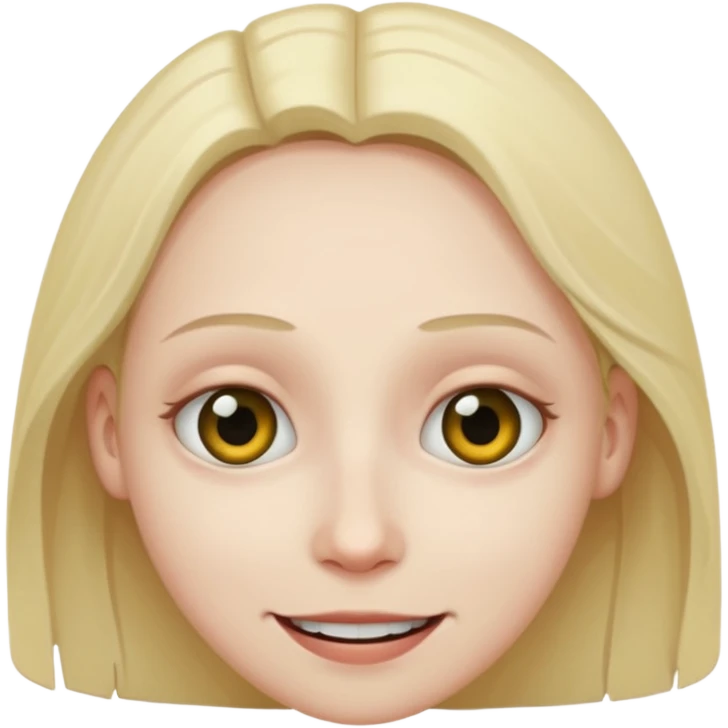 create an ugly and creepy one to make someone cringe emoji