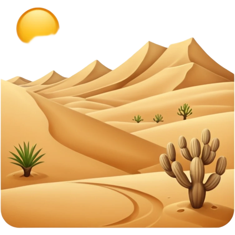 desert 🏜️ emoji