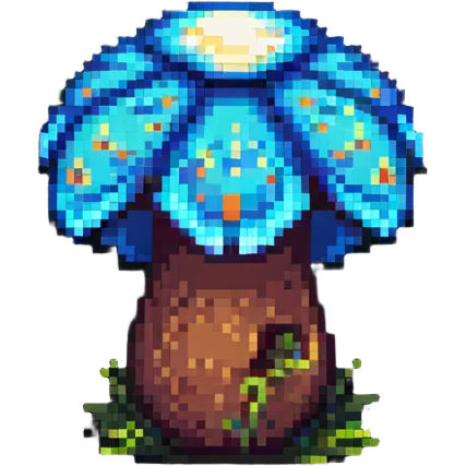 glowing mushroom emoji