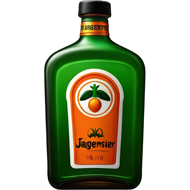 jaggermeister bottle emoji