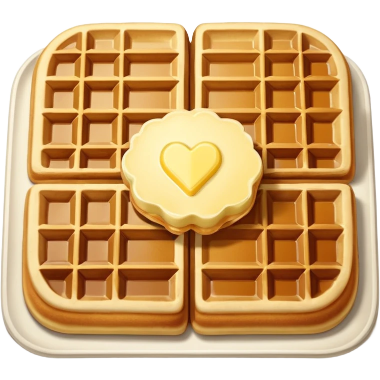 Waffle emoji