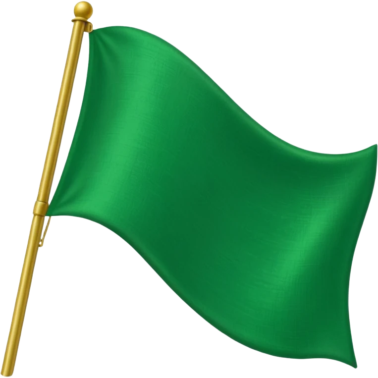 green flag emoji