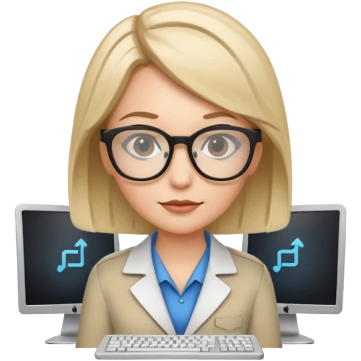 it-specialist-with-computer-and-code-female emoji