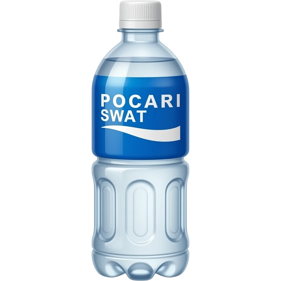 just a bottle of pocari sweat emoji